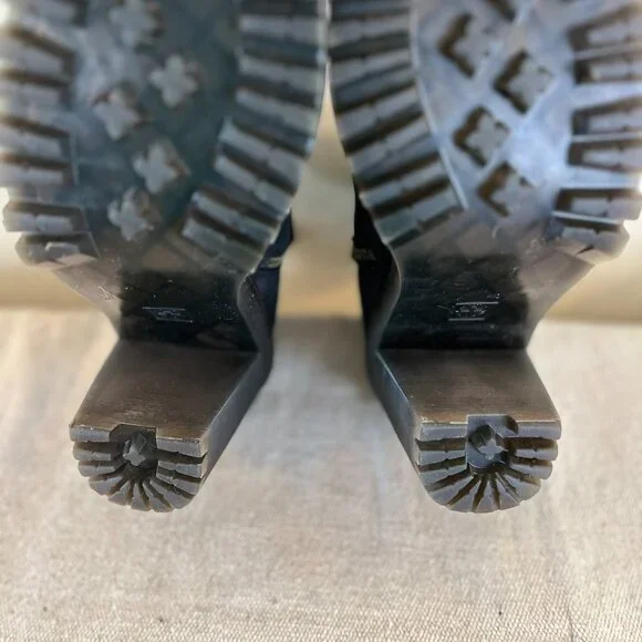 Dr. Martens Black Heeled Boots - Picture 11 of 13